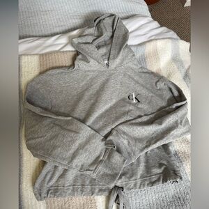 Calvin Klein Light Gray Sweatshirt